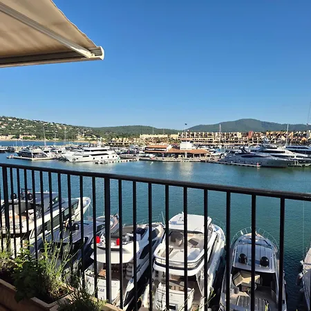 아파트 Les Tropeziennes - Chic Triplex Balcon Vue Marina *